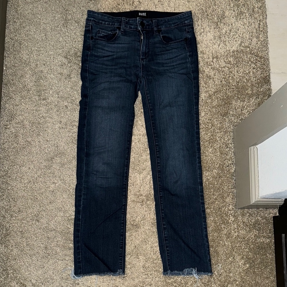 Paige Women's Dark Blue Jeans